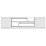 Mueble de TV de madera de ingeniería blanco 188,5x41x50 cm de , Muebles TV - Ref: Foro24-3328417, Precio: 139,90 €, Descuento: %