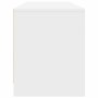 Mueble de TV de madera de ingeniería blanco 188,5x41x50 cm de , Muebles TV - Ref: Foro24-3328417, Precio: 139,90 €, Descuento: %