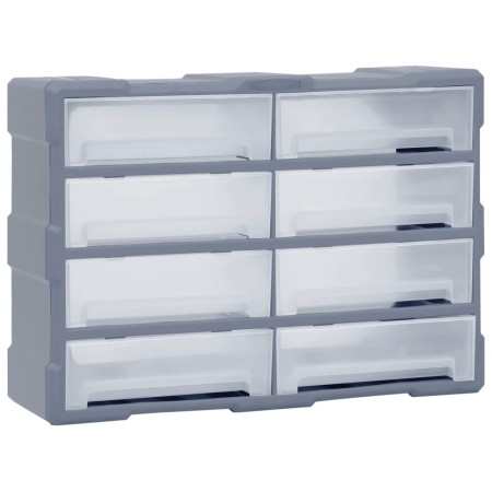Organizador multicajones con 8 cajones grandes 52x16x37 cm de vidaXL, Cajas de herramientas - Ref: Foro24-149600, Precio: 51,...