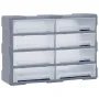 Multi-drawer organizer with 8 large drawers 52x16x37 cm by vidaXL, Toolboxes - Ref: Foro24-149600, Price: 54,23 €, Discount: %