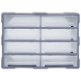 Organizador multicajones con 8 cajones grandes 52x16x37 cm de vidaXL, Cajas de herramientas - Ref: Foro24-149600, Precio: 51,...