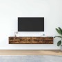 Muebles de TV 2 uds madera ingeniería color roble 80x31x25,5 cm de , Muebles TV - Ref: Foro24-861517, Precio: 92,12 €, Descue...