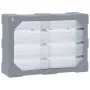 Multi-drawer organizer with 8 large drawers 52x16x37 cm by vidaXL, Toolboxes - Ref: Foro24-149600, Price: 54,23 €, Discount: %
