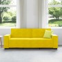 Sofá de 3 plazas terciopelo amarillo 180 cm de , Sofás - Ref: Foro24-4105036, Precio: 259,88 €, Descuento: %