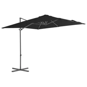 Cantilever parasol with black steel pole 250x250 cm by vidaXL, Umbrellas - Ref: Foro24-46990, Price: 101,06 €, Discount: %