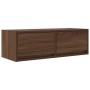 Mueble de TV madera contrachapada roble marrón 80x31x25,5 cm de , Muebles TV - Ref: Foro24-861520, Precio: 54,01 €, Descuento: %