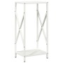 Leñero blanco 34x25x70 cm Acero laminado en frío de , Bolsas y soportes de leña - Ref: Foro24-864320, Precio: 44,42 €, Descue...