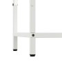 Leñero blanco 34x25x70 cm Acero laminado en frío de , Bolsas y soportes de leña - Ref: Foro24-864320, Precio: 44,42 €, Descue...