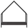 Leñero negro 60x25x60 cm Acero laminado en frío de , Bolsas y soportes de leña - Ref: Foro24-864303, Precio: 36,03 €, Descuen...