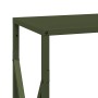 Leñero verde oliva 34x25x70 cm Acero laminado en frío de , Bolsas y soportes de leña - Ref: Foro24-864322, Precio: 43,69 €, D...