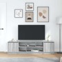 Mueble de TV Sonoma gris 188,5x41x50 cm madera de ingeniería de , Muebles TV - Ref: Foro24-3328422, Precio: 139,32 €, Descuen...