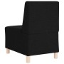 Sillón de tela negro 55 cm de , Sofás - Ref: Foro24-4108470, Precio: 120,36 €, Descuento: %