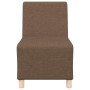 Sillón de tela marrón 55 cm de , Sofás - Ref: Foro24-4108472, Precio: 120,08 €, Descuento: %