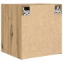 Mesita de noche de pared roble artisan 38x34x40 cm de , Mesitas de noche - Ref: Foro24-861245, Precio: 37,51 €, Descuento: %