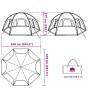 Tienda de fiesta impermeable gris de , Tiendas de campaña - Ref: Foro24-4100648, Precio: 177,81 €, Descuento: %