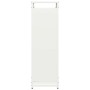Leñero blanco 60x28x90 cm Acero laminado en frío de , Bolsas y soportes de leña - Ref: Foro24-864212, Precio: 61,04 €, Descue...