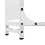 Leñero blanco 60x28x90 cm Acero laminado en frío de , Bolsas y soportes de leña - Ref: Foro24-864212, Precio: 61,04 €, Descue...