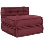 Puf modular tela granate 70x70x54 cm de , Cojines para sillas y sofás - Ref: Foro24-4019030, Precio: 136,17 €, Descuento: %