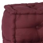 Puf modular tela granate 70x70x54 cm de , Cojines para sillas y sofás - Ref: Foro24-4019030, Precio: 136,17 €, Descuento: %