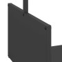 Leñero negro 40x40x40 cm Acero laminado en frío de , Bolsas y soportes de leña - Ref: Foro24-864271, Precio: 39,54 €, Descuen...