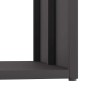 Leñero negro 40x40x40 cm Acero laminado en frío de , Bolsas y soportes de leña - Ref: Foro24-864271, Precio: 39,54 €, Descuen...
