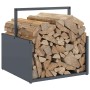 Leñero antracita 40x40x40 cm Acero laminado en frío de , Bolsas y soportes de leña - Ref: Foro24-864273, Precio: 40,49 €, Des...