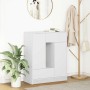 Aparador con cajones y puertas blanco 73x31x90 cm de , Aparadores - Ref: Foro24-861850, Precio: 96,32 €, Descuento: %