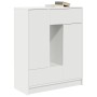 Aparador con cajones y puertas blanco 73x31x90 cm de , Aparadores - Ref: Foro24-861850, Precio: 96,32 €, Descuento: %