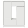 Aparador con cajones y puertas blanco 73x31x90 cm de , Aparadores - Ref: Foro24-861850, Precio: 96,32 €, Descuento: %