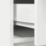 Aparador con cajones y puertas blanco 73x31x90 cm de , Aparadores - Ref: Foro24-861850, Precio: 96,32 €, Descuento: %
