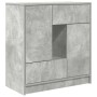 Aparador con cajones y puertas gris hormigón 70,5x34x74,5 cm de , Aparadores - Ref: Foro24-861844, Precio: 98,66 €, Descuento: %