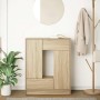 Aparador con cajones y puertas roble Sonoma 73x31x90 cm de , Aparadores - Ref: Foro24-861852, Precio: 98,97 €, Descuento: %