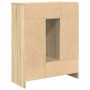 Aparador con cajones y puertas roble Sonoma 73x31x90 cm de , Aparadores - Ref: Foro24-861852, Precio: 98,97 €, Descuento: %