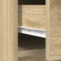 Aparador con cajones y puertas roble Sonoma 73x31x90 cm de , Aparadores - Ref: Foro24-861852, Precio: 98,97 €, Descuento: %