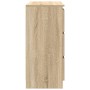 Aparador de roble Sonoma 80x35x76 cm de madera de ingeniería de , Aparadores - Ref: Foro24-861735, Precio: 98,22 €, Descuento: %
