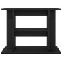 Soporte para acuario de madera de roble negro 80x35x60 cm de , Soportes para acuarios - Ref: Foro24-862149, Precio: 53,09 €, ...