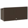 Caja de almacenaje jardín ratán sintético marrón 110x50x58 cm de , Cajas de almacenaje para exteriores - Ref: Foro24-4104070,...
