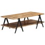 Mesa de centro madera maciza de mango 115x60x40 cm en Mesas de centro | Comprar online en Foru.es