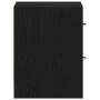 Mesillas de noche 2 uds roble negro 40x30x40 cm de , Mesitas de noche - Ref: Foro24-862005, Precio: 84,76 €, Descuento: %