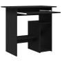 Escritorio roble negro 80x45x74 cm madera de ingeniería de , Escritorios - Ref: Foro24-862007, Precio: 83,97 €, Descuento: %