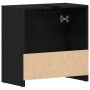 Mueble de baño para lavabo de madera de roble negro 60x33x60 cm de , Muebles de baño - Ref: Foro24-862013, Precio: 52,24 €, D...