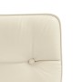 Sillas de comedor 4 unidades cuero sintético color crema de , Sillas de comedor - Ref: Foro24-3315690, Precio: 231,72 €, Desc...