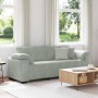 Sofá de 3 plazas de terciopelo gris claro 178 cm de , Sofás - Ref: Foro24-4105277, Precio: 287,02 €, Descuento: %