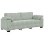 Sofá de 3 plazas de terciopelo gris claro 178 cm de , Sofás - Ref: Foro24-4105277, Precio: 287,02 €, Descuento: %