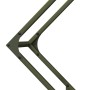 Leñero verde oliva 80x25x80 cm Acero laminado en frío de , Bolsas y soportes de leña - Ref: Foro24-864286, Precio: 34,98 €, D...