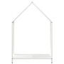 Leñero blanco 60x25x90 cm Acero laminado en frío de , Bolsas y soportes de leña - Ref: Foro24-864308, Precio: 39,59 €, Descue...