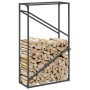 Leñero antracita 60x25x100 cm Acero laminado en frío de , Bolsas y soportes de leña - Ref: Foro24-864329, Precio: 43,00 €, De...
