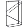 Leñero antracita 60x25x100 cm Acero laminado en frío de , Bolsas y soportes de leña - Ref: Foro24-864329, Precio: 43,00 €, De...