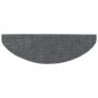 Alfombrillas de escalera autoadhesivas 10 uds gris 65x21x4 cm de vidaXL, Alfombrillas para escalones - Ref: Foro24-149705, Pr...