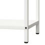 Leñero blanco 40x25x60 cm Acero laminado en frío de , Bolsas y soportes de leña - Ref: Foro24-864292, Precio: 32,59 €, Descue...